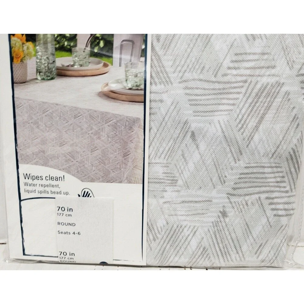 Printed Fabric Tablecloth 70